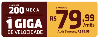 Bicampeã como a Melhor Internet do Estado de São Paulo